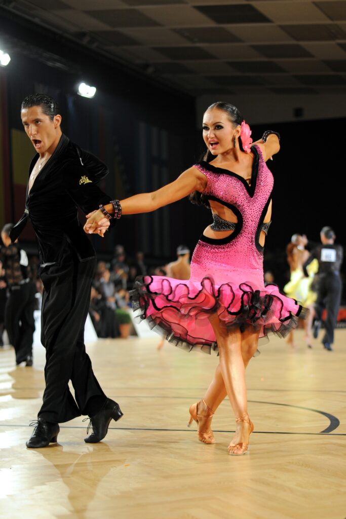 Latin American origin dances as part of the dancesport Cha Cha